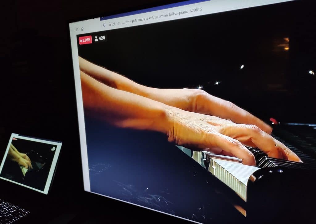 la pianista Valentina Lisitsa Palau de la Música