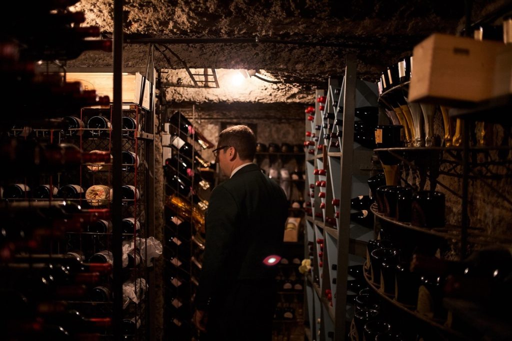 Bodega del restaurante Via Veneto