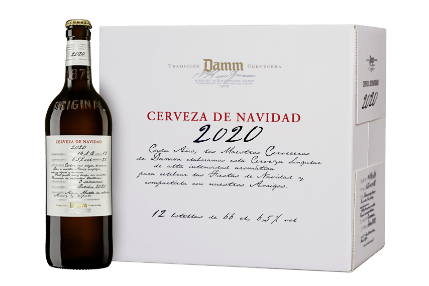 cerveza de navidad Damm