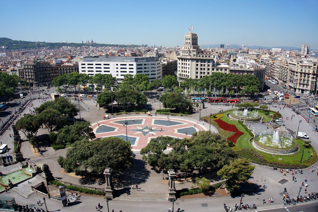 Plaça Catalunya Barcelona