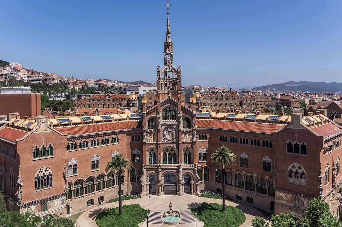 Entrada al Recinte Modernista Sant Pau