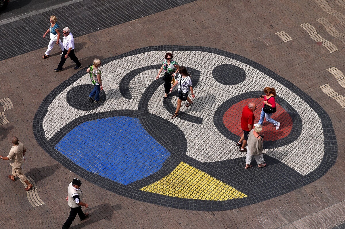 Mosaic Joan Miró