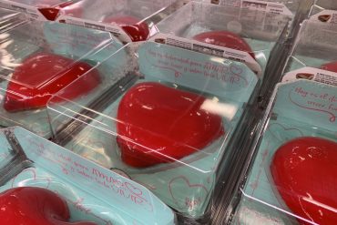 Pasteles en forma de corazón de Mercadona