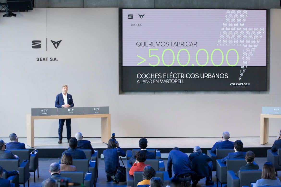 El presidente de Seat, Wayne Griffiths, en la presentación de resultados de 2020