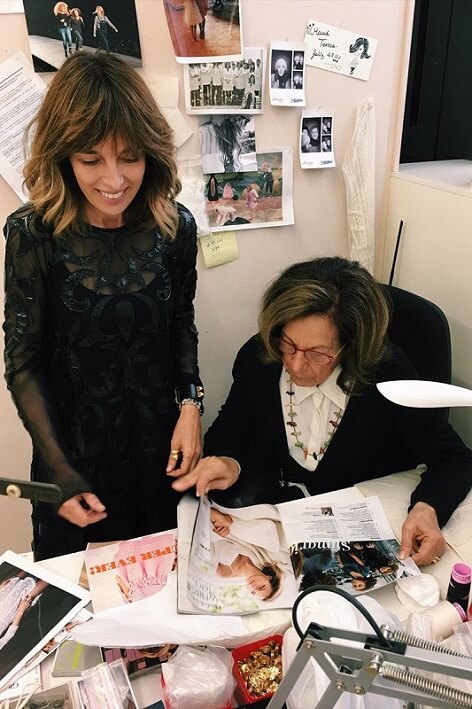Teresa Helbig y su madre, Teresa Blasco