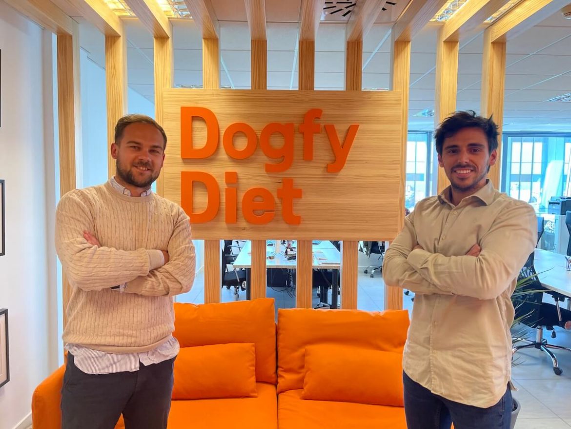 Sergi Font y Gonzalo Noy, fundadores Dogfy Diet