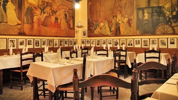 Interior de Can Culleretes.