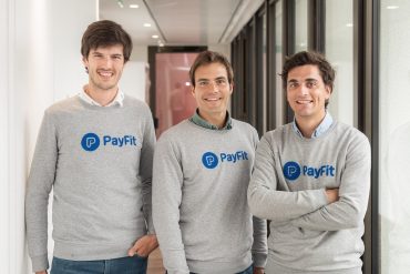 Ghislain de Fontenay, Firmin Zocchetto i Florian Fournier, fundadores de PayFit.