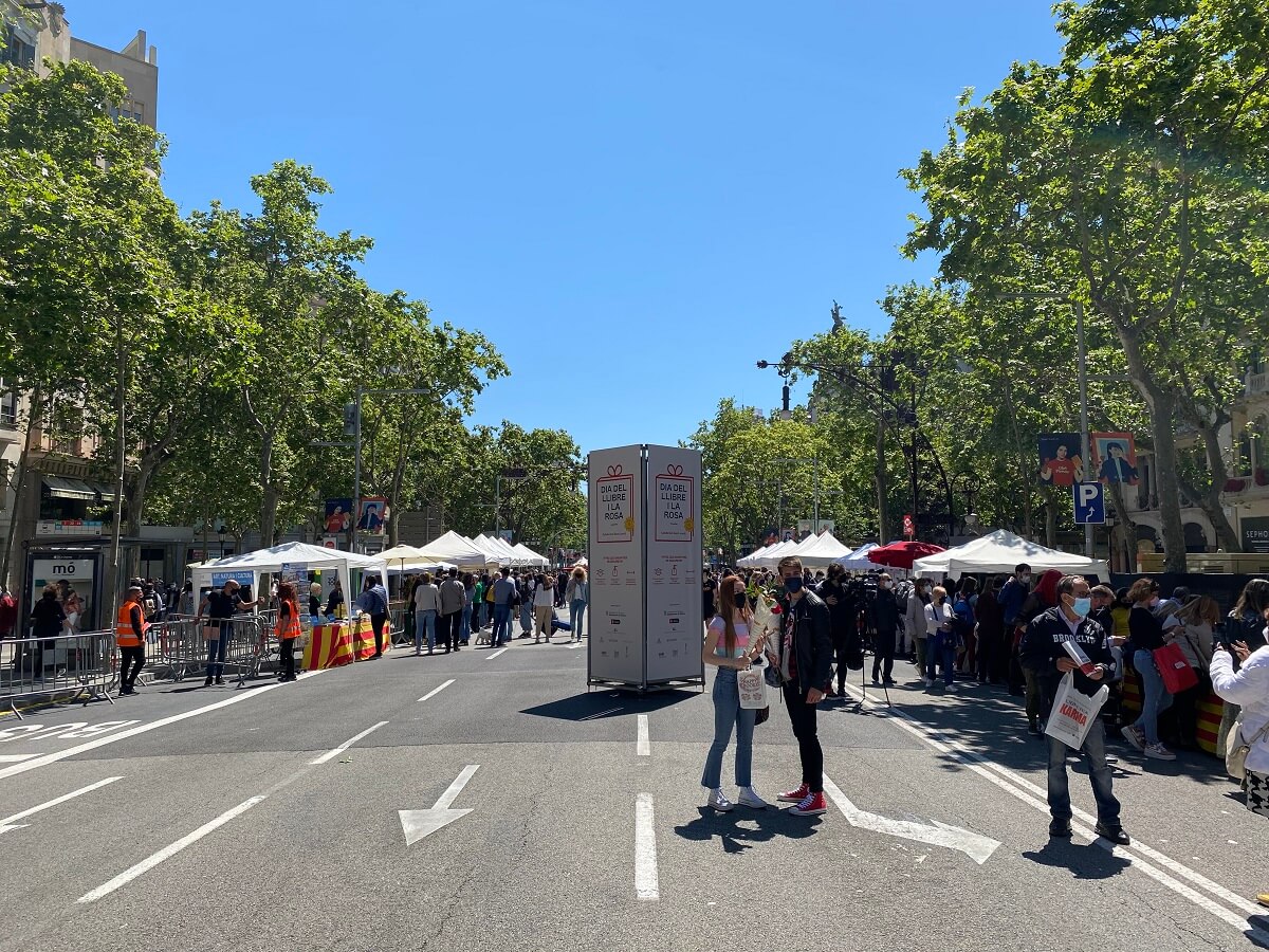 Sant Jordi Passeig Gràcia