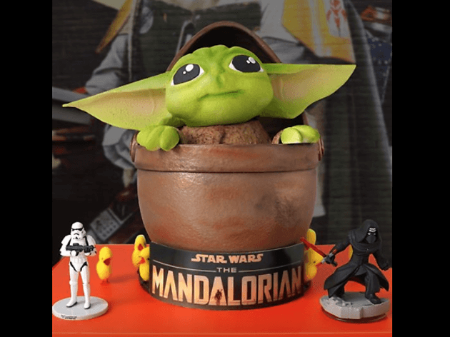 Mona de Pasqua bebè Yoda Escribà