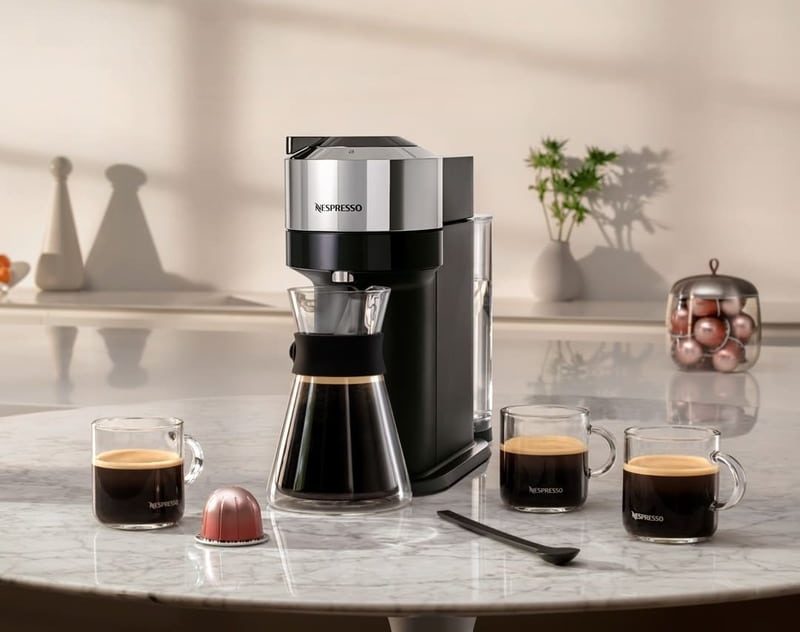 catalogar pulgar reputación Llega la nueva Nespresso Vertuo, con cápsulas que permiten preparar medio  litro de café