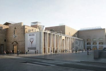Imagen virtual del nuevo edificio del museo MACBA.