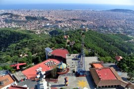 Vista aèria del Parc del Tibidabo. © Vicente Zambrano González