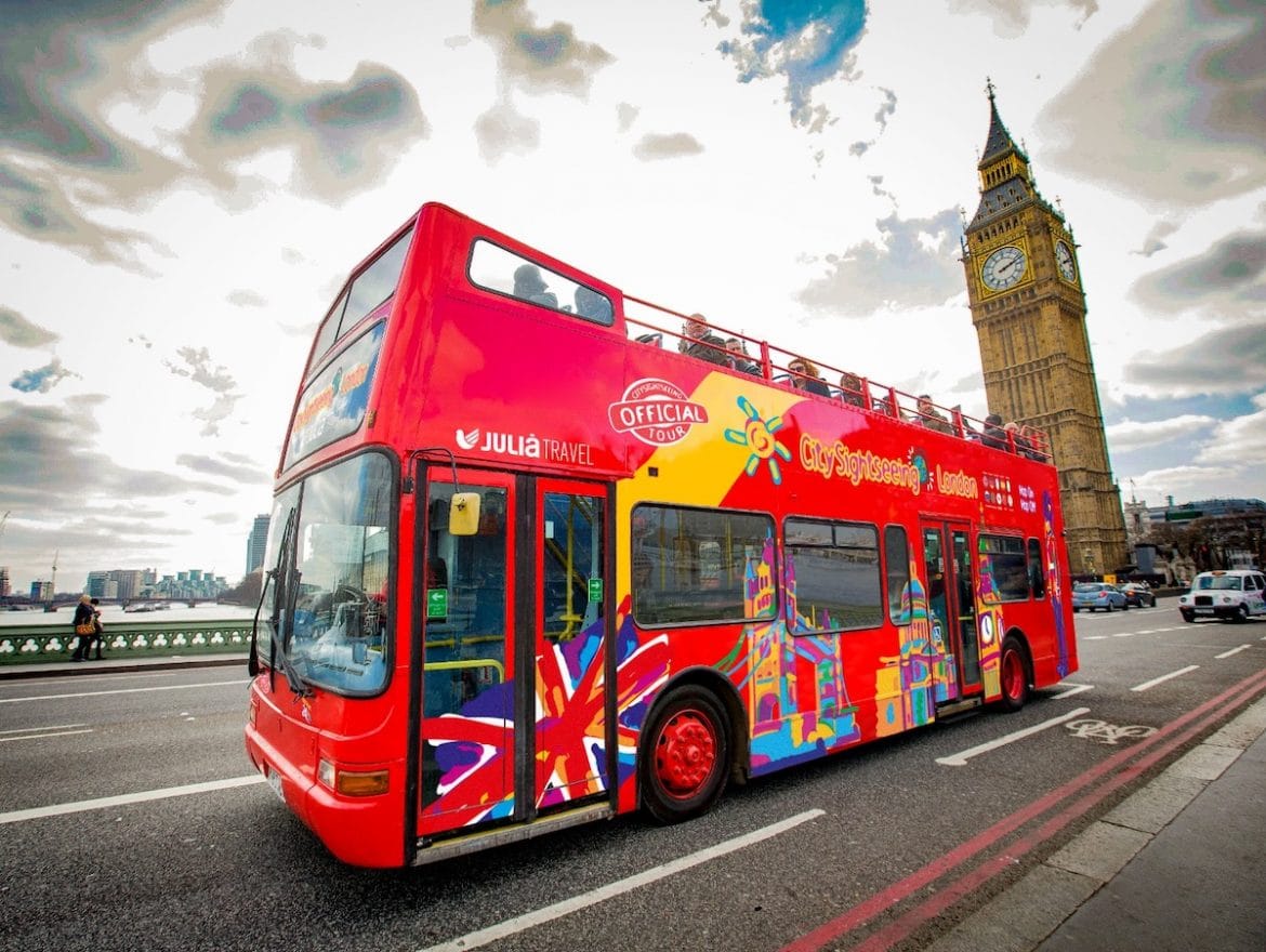 Autobús turístico en Londres