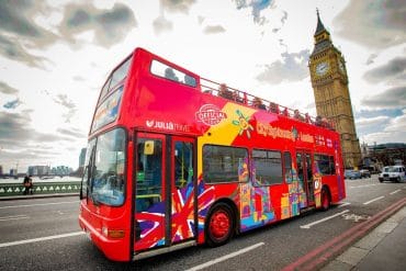 Autobús turístico en Londres