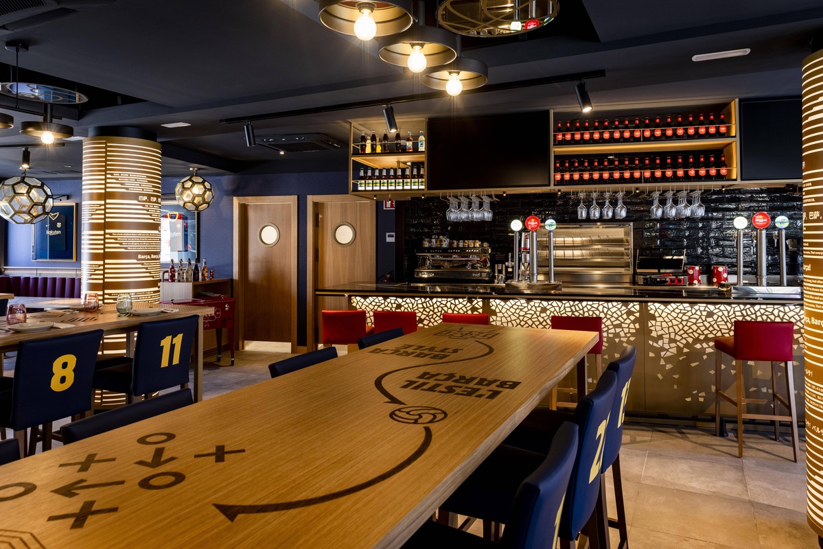 Interior de Barça Café