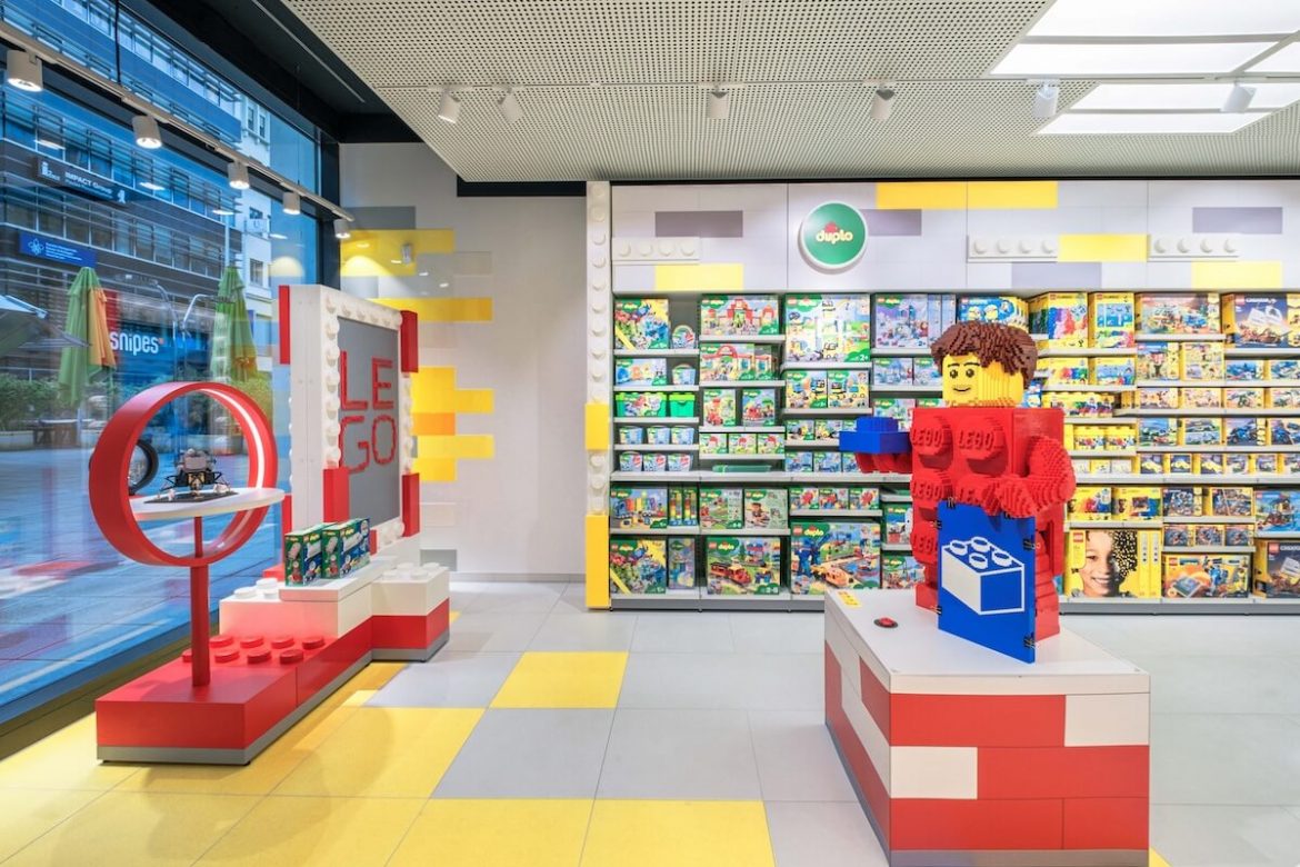 Tienda de la multinacional Lego