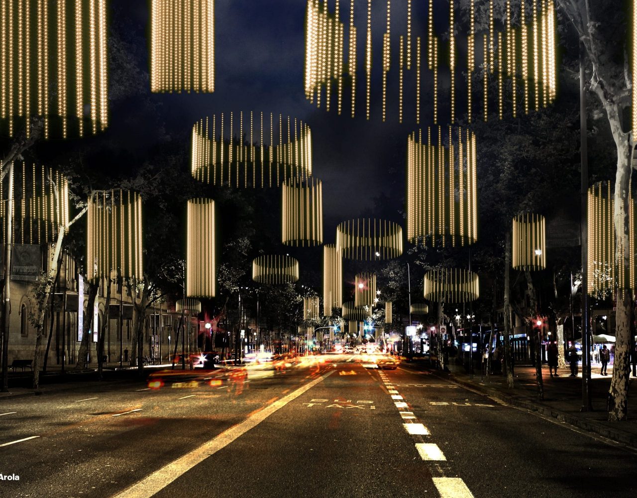 Llums Nadal a Gran Via 2021