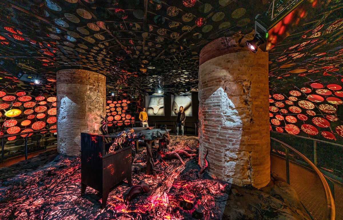 Sala que recrea la infancia de Gaudí en Casa Batlló