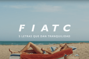 Una de las imágenes de la campaña de FIATC