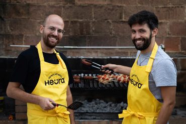 Marc Coloma y Bernat Añaños, fundadores de Heura, empresa que formará parte de Forward Fooding