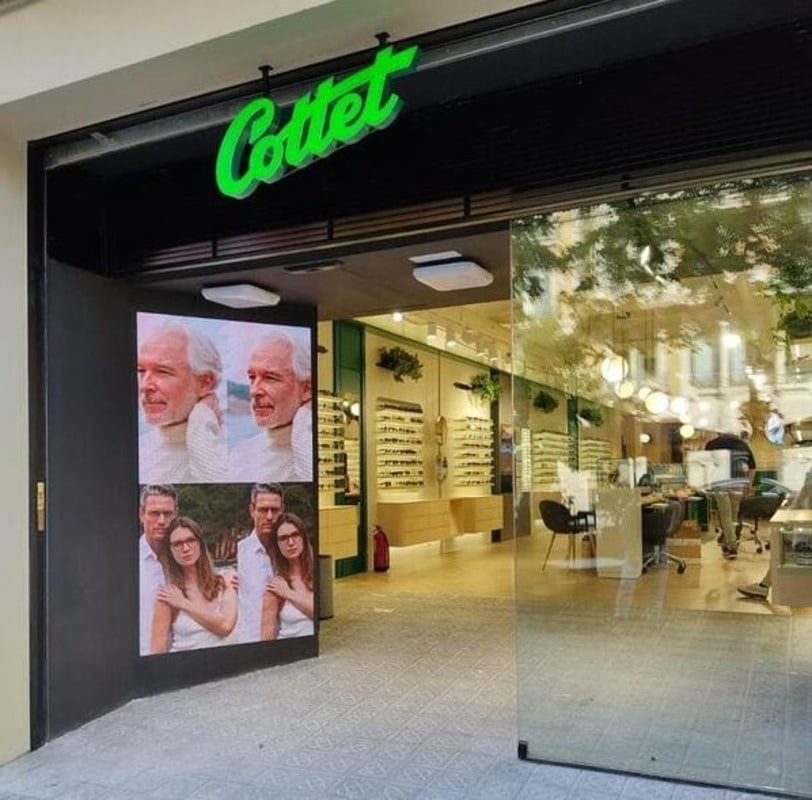 Una de les botigues de Cottet a Barcelona.
