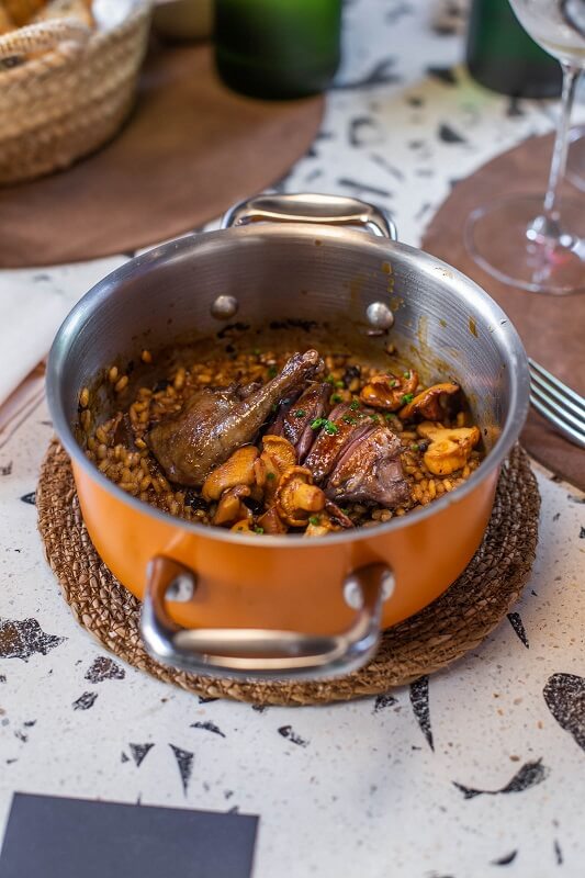 Arroz pichón restaurante Normal