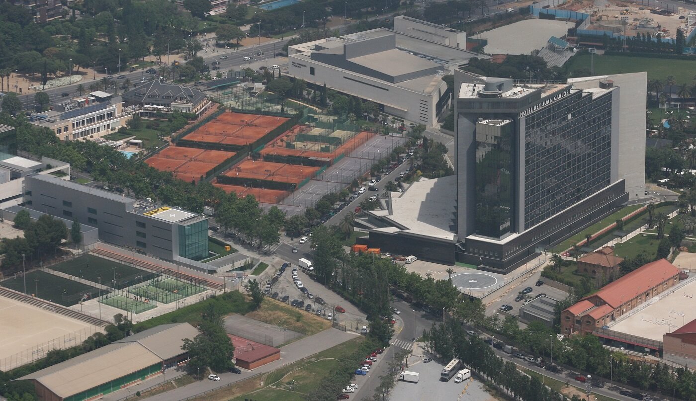 helipuertos RACC y hotel Fairmont Juan Carlos