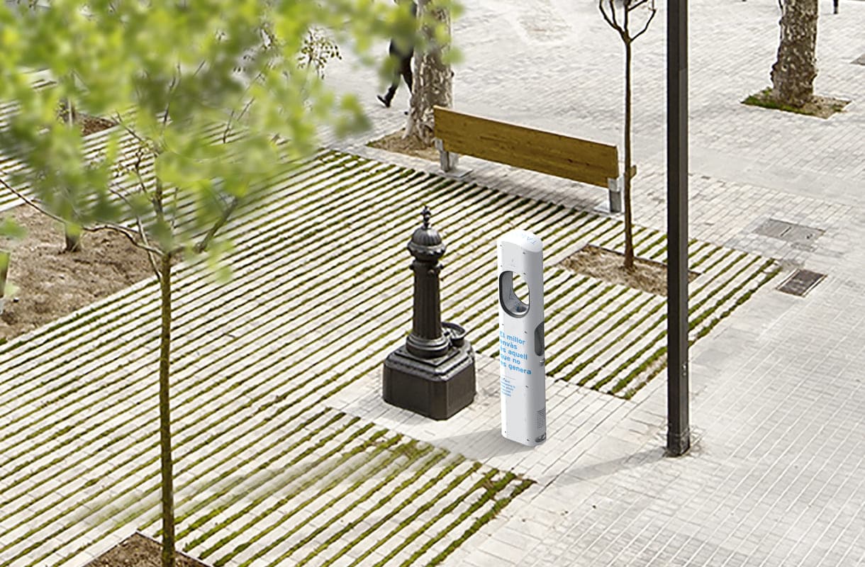 fuente urbana Taiga y fuente tradicional