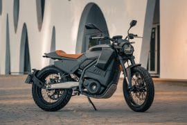 motocicleta eléctrica E-Track de la marca Pursang.