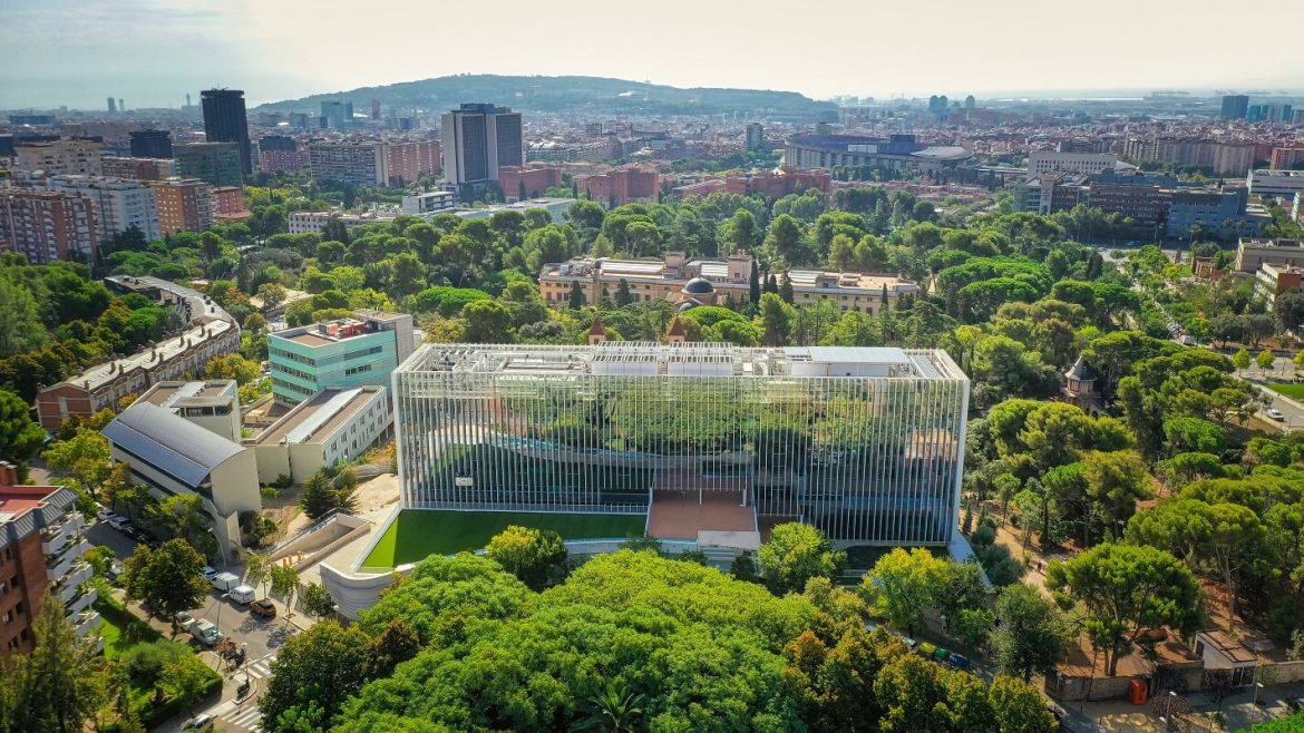 Vista aèria de la nova seu del BSC