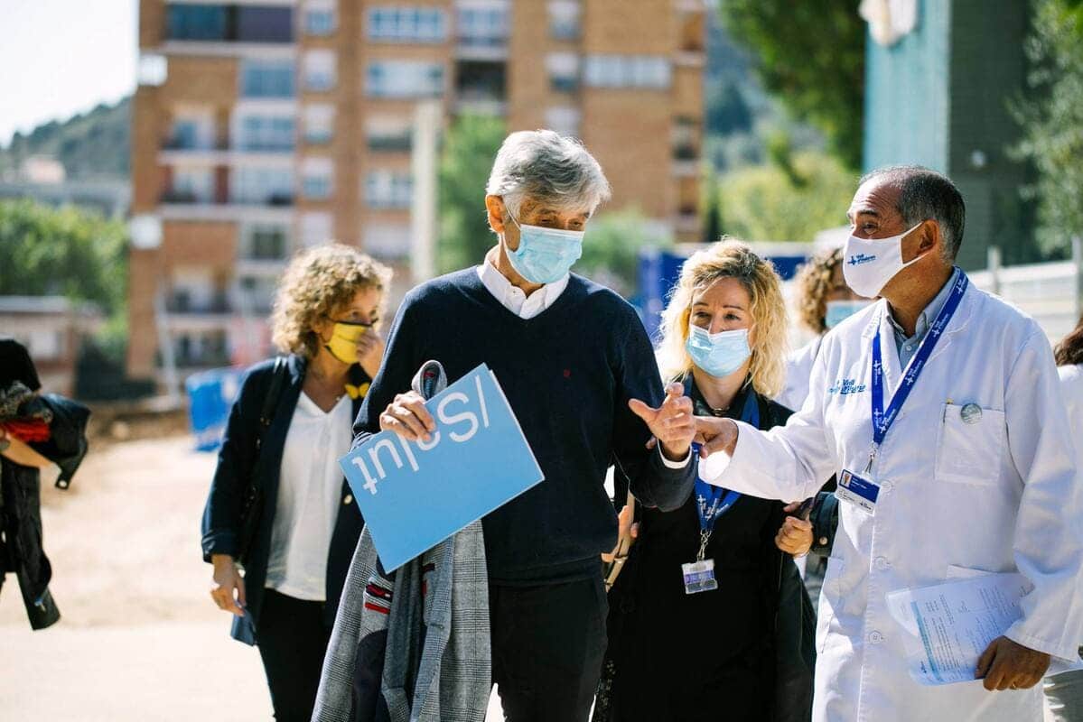 conseller Argimon a Vall d'Hebrón