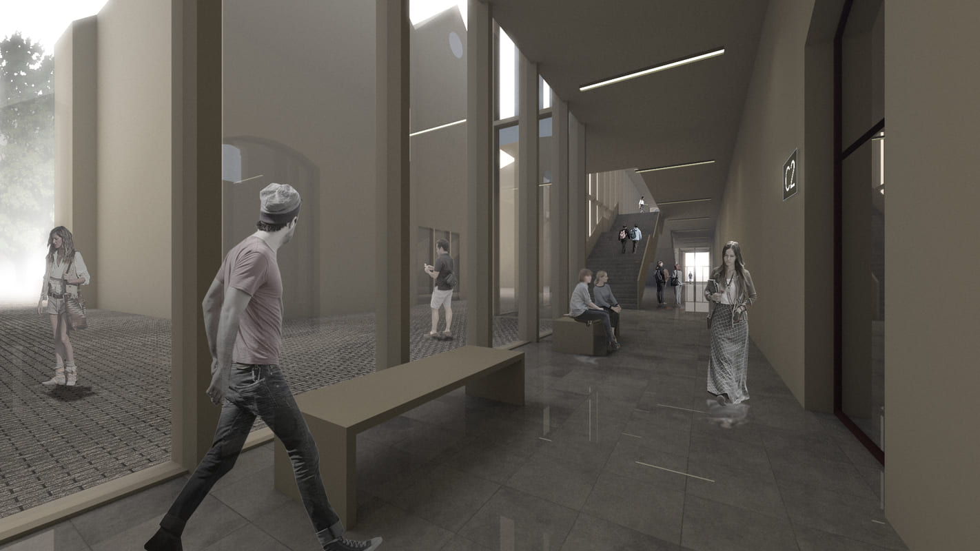 Campus de les Arts recinte fabril de Can ricart