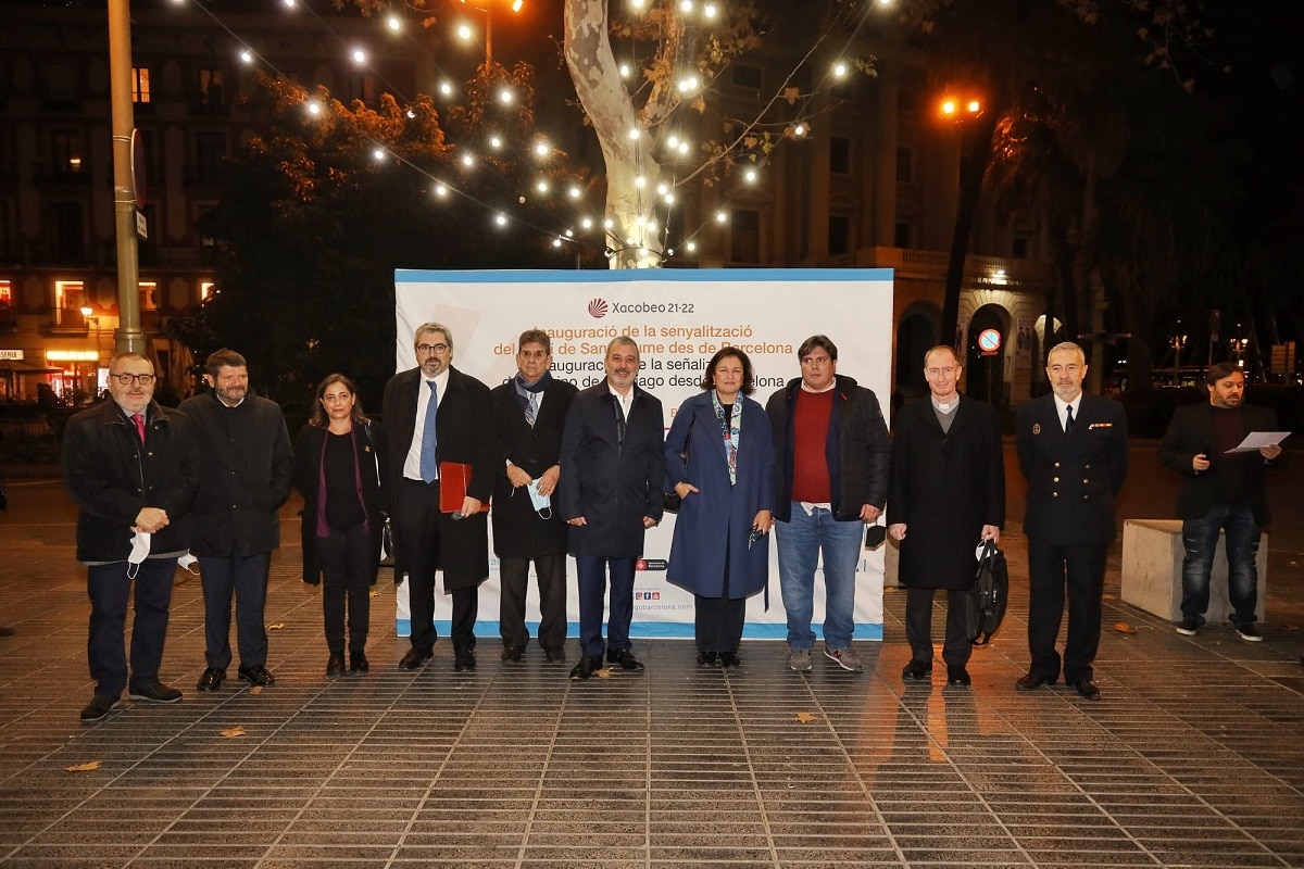inauguración señalización Camino Santiago Rambla