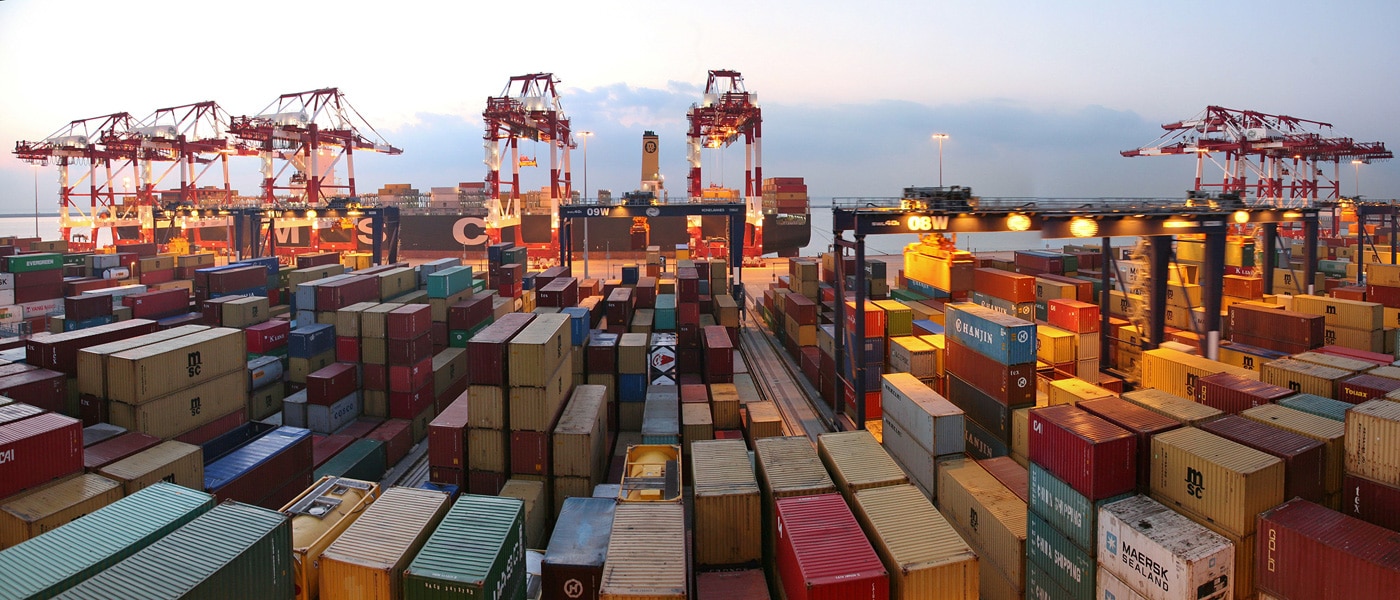 Contenedores Port de Barcelona
