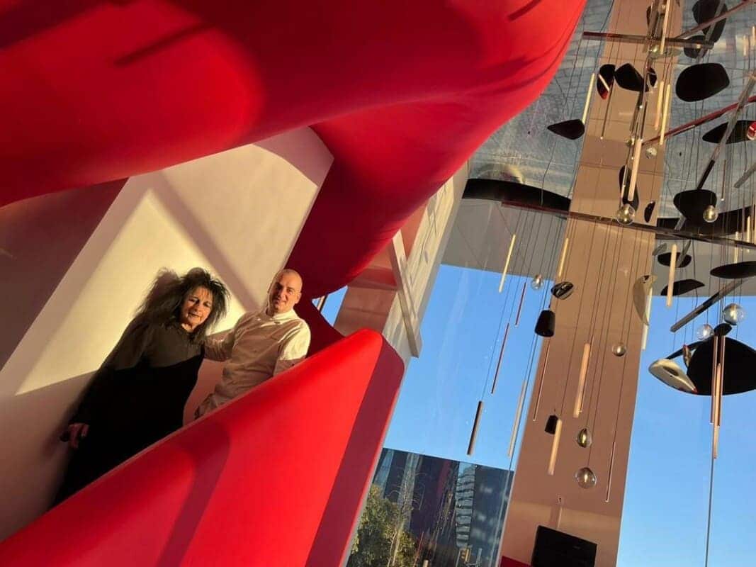 Romain Fornell y Odile Decq
