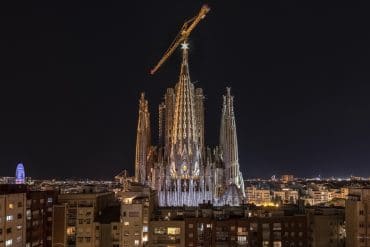 Sagrada Família estel Torre Mare de Déu