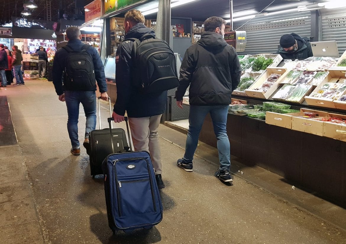 Turistas La Boqueria