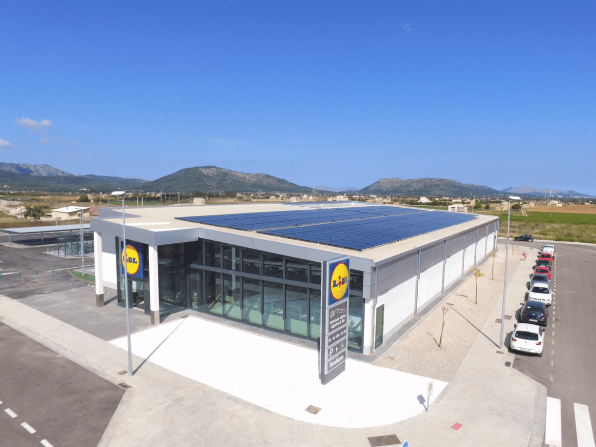 SolarProfit, instal"lació a Lidl