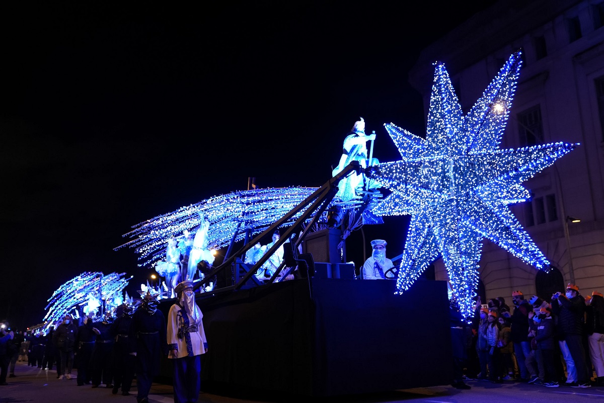 Carroza Estrella Cabalgata Barcelona 2022