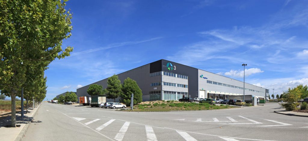 Plataforma logística Entredos Logistics