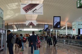 Aeropuerto de Barcelona días MWC