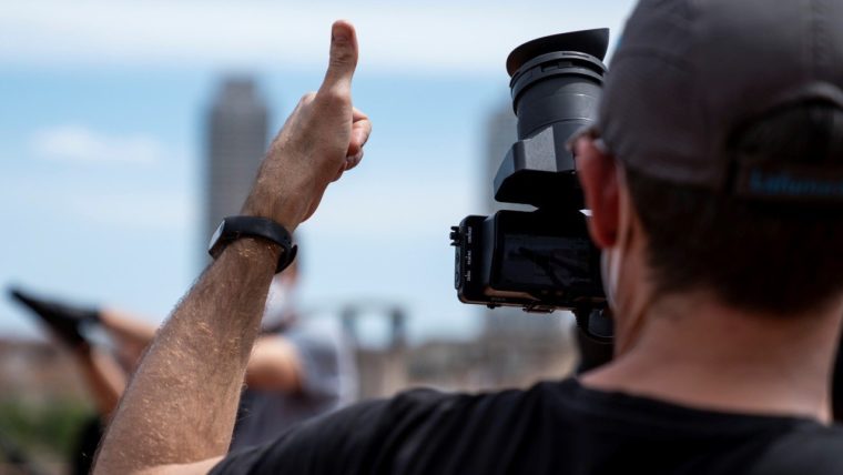 filmació riodatge a Barcelona