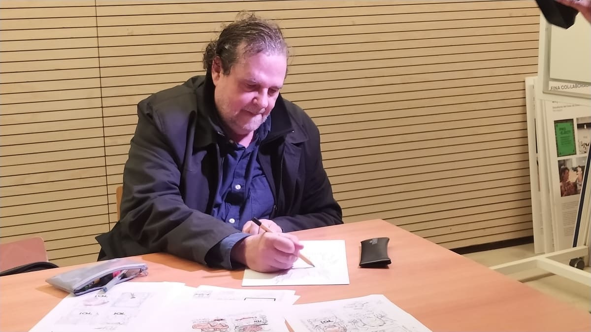 Personatge vinyeta Toi Jordi Català