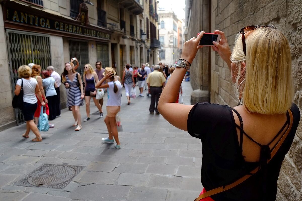 Turistes Ciutat Vella