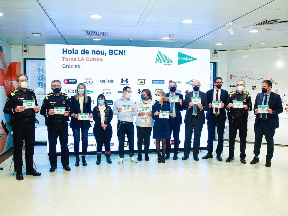 Presentació Cursa Corte Ingles 2022
