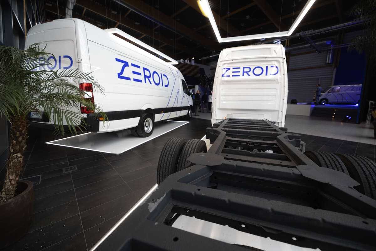 QEV Technologies models furgonetes Zeroid