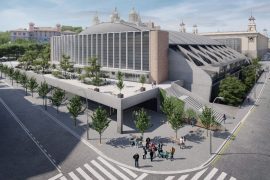 Imagen virtual Nuevo Palacio de los Deportes de Montjuïc