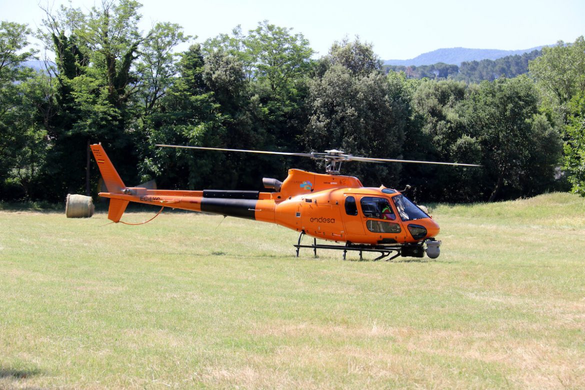 Helicóptero Endesa