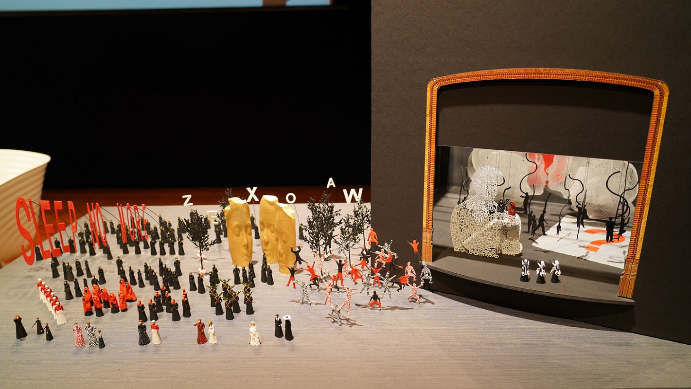 Maqueta 'Macbeth' Plensa
